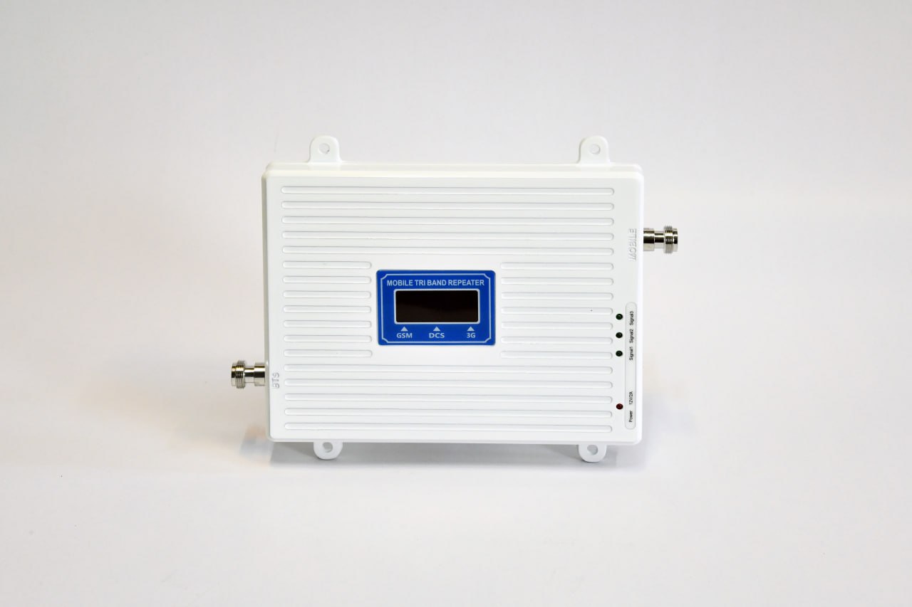 پکیج تقویت کننده آنتن موبایل 3 باند 650 میلی وات مدل MZ103-WT PRO 26 دستگاه تقویت کننده آنتن 3 باند TP3500wt