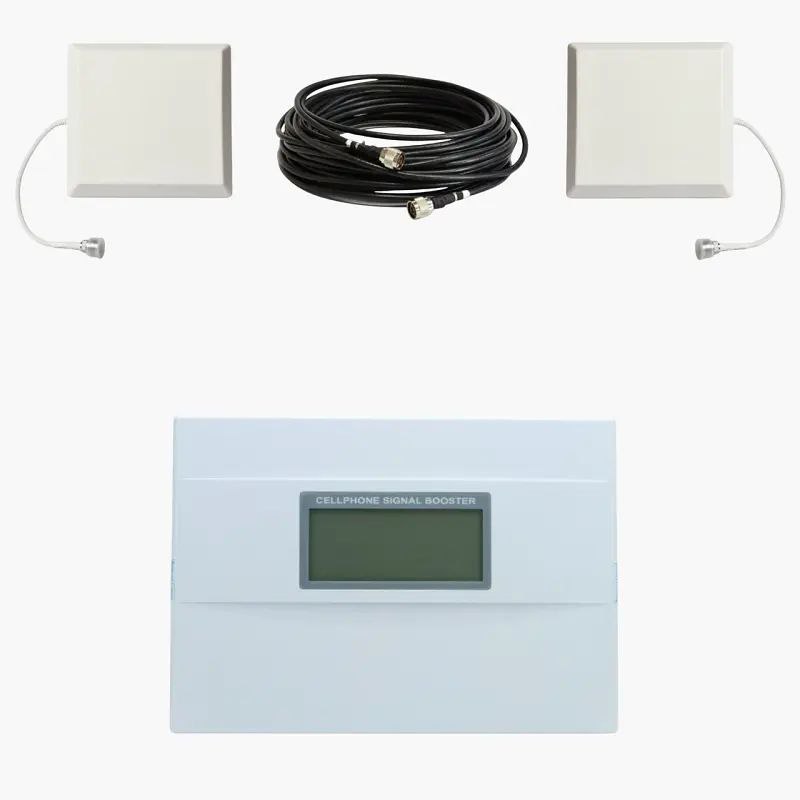 پکیج تقویت کننده آنتن موبایل هوشمند 2 باند 800 میلی وات مدل T2-0918 (برون شهری) 4 پکیج تقویت کننده آنتن موبایل هوشمند 2 باند 800 میلی وات مدل T2-0918 (برون شهری) 3